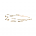 Tiara Tripla Cristais