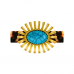 Presilha Turquesa Gold